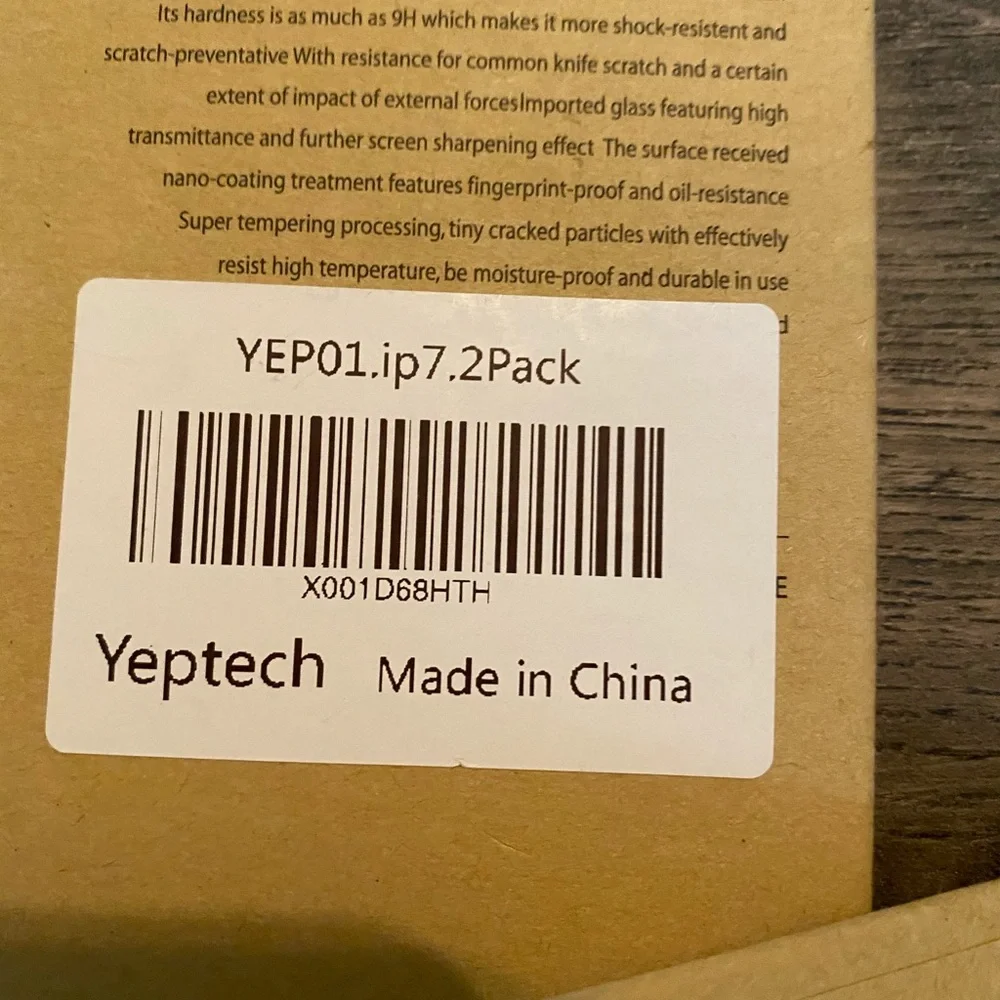 Total of 6 Glass Screen‎ Protectors for IPhone NIB